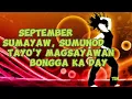 September x sumayaw sumunod x tayo'y magsayawan x bongga ka day remix