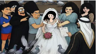 حنوشه بنت شردت من اهلهه لن جبروهه ع زواج من ابن عمهه وهذا الي صار#تحشيش_عراقي #تبوشه_جويسم 