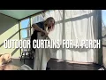 Outdoor Curtains for a Porch
