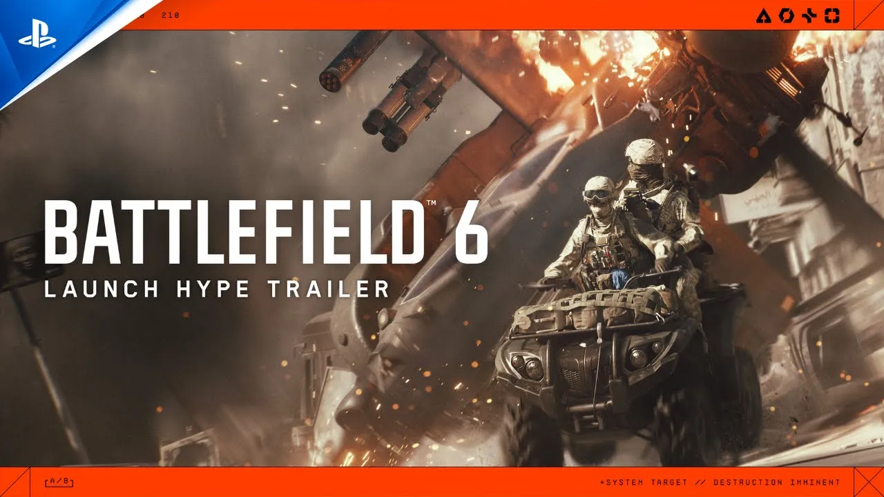 Battlefield 6 - Launch Hype Trailer | PS5 Spiele, deutsch