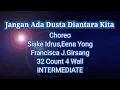 Download Lagu jangan ada dusta di Antara kita-line dance choreo by Siska Idrus.Eena Yong \u0026Fransisca J Girsang