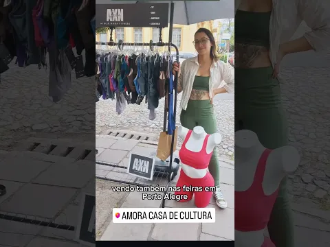 ALUNA DO MODA FITNESS QUE CRIOU SUA MARCA