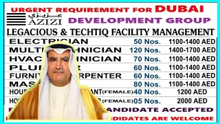 jobs in dubai 2022 after visa payment 3 big company requirements gulf job solution