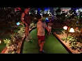 Playing Mini Golf At The Grand Country Music Hall Indoors Mini Golf Course Branson Missouri
