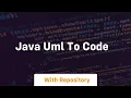 java uml to code