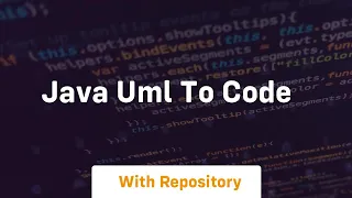 java uml to code