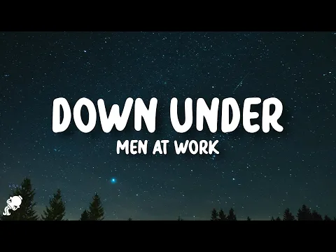Video Thumbnail: Men at Work - Down Under (Lyrics)