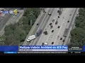 Several Vehicles Including 2 Vehicles Crash On 405 Freeway