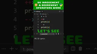 Do Increment Decrement Operators Work in Python