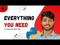 Python Variables Data Types EXPLAINED