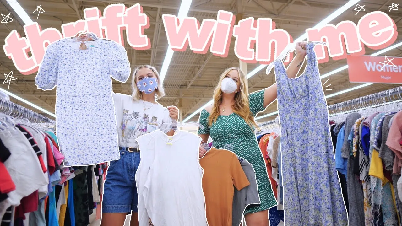 come thrift with me for SUMMER ✨ literally one of my BEST thrift trips ✨