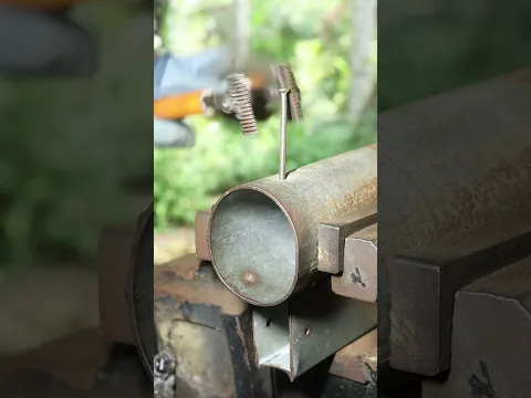 This Is Just One Way to Use It! #NailDriver #ToolHack #WorkshopTools #Metalworking #Shorts