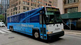BxM7 SIM24 SIM33C buses at Madison Avenue East 34th Street