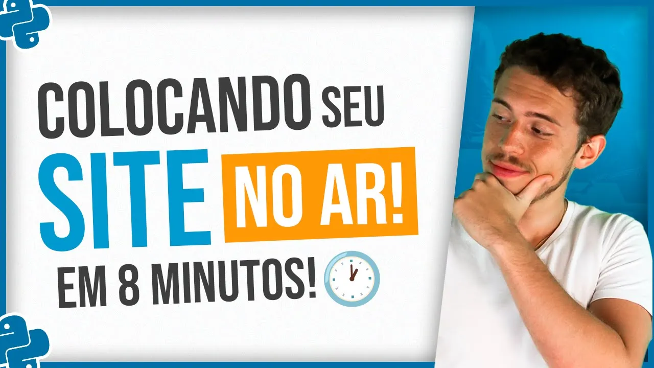 Deploy com o Streamlit - Como Colocar seu Site no Ar