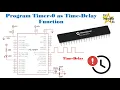 Microcontroller PIC16F877 34 How To Program Timer 0 As Time Delay Using Mikro C for PIC