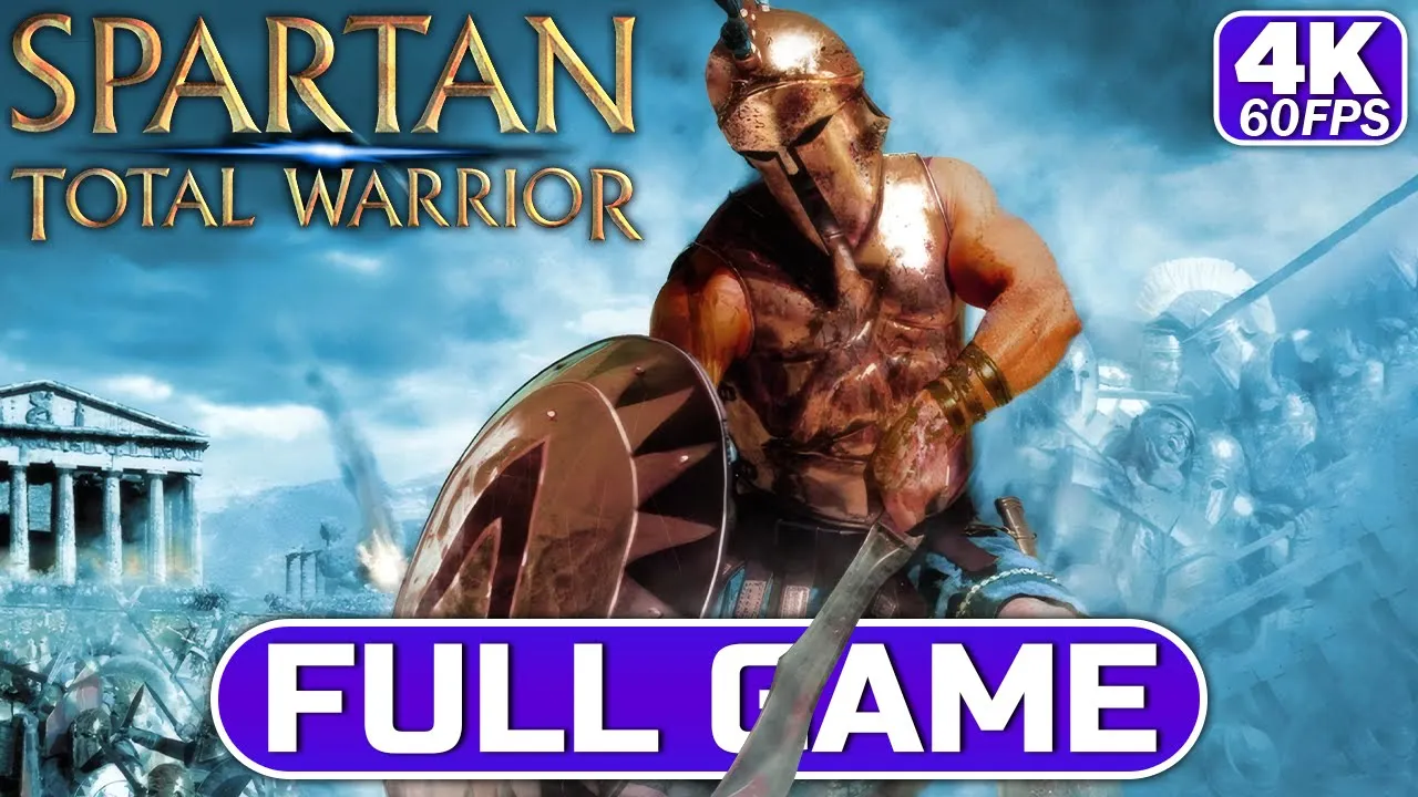 Spartan: Total Warrior (PS2) Full Game Walkthrough (No Commentary | 4K 60FPS Ultra HD)