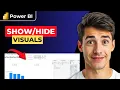 How To Show And Hide Visuals Using Bookmarks And Buttons In Power BI Complete Approach
