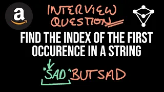Find the Index of First Occurrence in a String - LeetCode 28