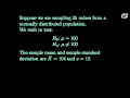 Hypothesis tests on one mean t test or z test
