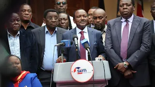 Azimio la Umoja Alliance has been rebranded into Ukombozi Alliance, Kalonzo Musyoka announces.