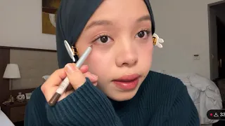 ASMR doing my daily makeup [Live]
