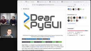 Dear PyGui Simple yet Fast Python GUI Apps - Talk Python Episode Ep 348