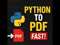 Convert Python files to PDF easily