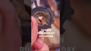 Have spare parts aboard #sailinglifestyle #solosailing #windedvoyage #dieselengine