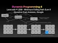 Dynamic Programming Tutorial Using Leetcode Problem 1289 Minimum Falling Path Sum II