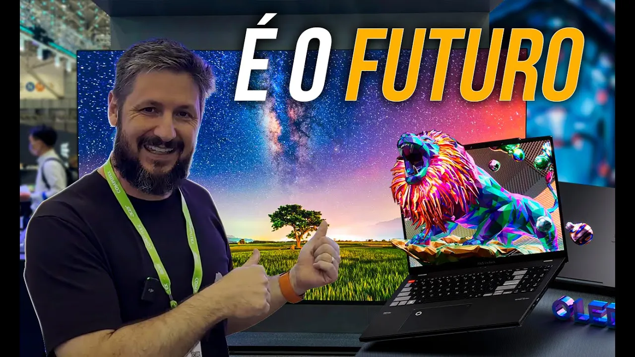 Notebook 3D sem óculos, TV MicroLED da Asus e mais! Veja os destaques da COMPUTEX