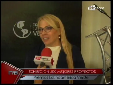 Exhibición 500 mejores proyectos Premios Latinoamérica Verde