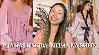SHEIN HAUL PAJAMAS AND LINGERIE
