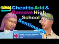 How to Cheat to Add and Remove High School Years Sentiments