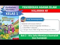 Download Lagu KURIKULUM MERDEKA KELAS 1 PENDIDIKAN AGAMA ISLAM | BAB 3 | HALAMAN 40