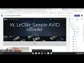 Setting up Pages in Your AVID eBinder