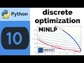 Discrete Optimization in Python GEKKO