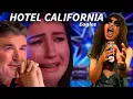Download Lagu The Jury Cried When The Heard Extraordinary Voice Singing Hotel California - Eagles