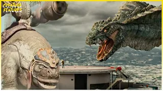 U S Army Vs The Atrox Army Best Moments Dragon Wars Creature Features 
