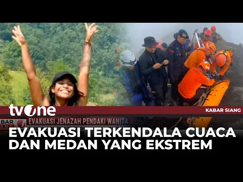 Perjuangan Tim SAR Gabungan Mengevakuasi Pendaki Asal Brasil di Gunung Rinjani