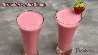 Strawberry Milkshake Easy Summer Drink Milkshake Recipes