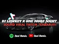 Lagu DJ LOWKEY X ONE MORE NIGHT BREAKDUTCH ( SLOWED ) || SOUND VIRAL TIKTOK TERBARU