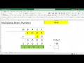 Multiplying Binary Numbers