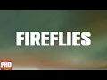 Lagu Fireflies (Lyrics)
