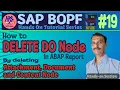 Delete Data From DO Node BOPF Tutorial -
