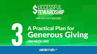 A Practical Plan for Generous Giving