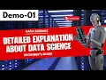 DATA SCIENCE with PYTHON tutorials Data Science Tutorial for beginners Demo - 1