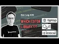 Devlog - Which JS Editor Library Quill TipTap or Lexical