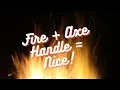 Axe Handle Maintenance and Making a New Axe Handle not so BORING