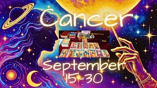 Cancer, This Is So Emotional | September 15-30 Astrology Tarot Reading