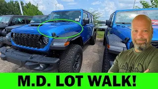 MARK DODGE Lot Walk JEEP Wranglers And Gladiators